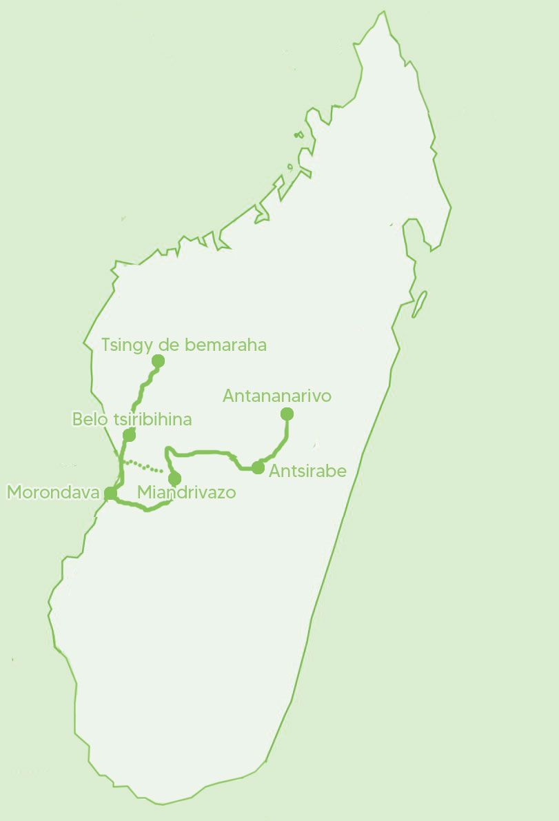 Map Madagascar